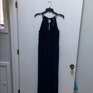 Navy blue dress
